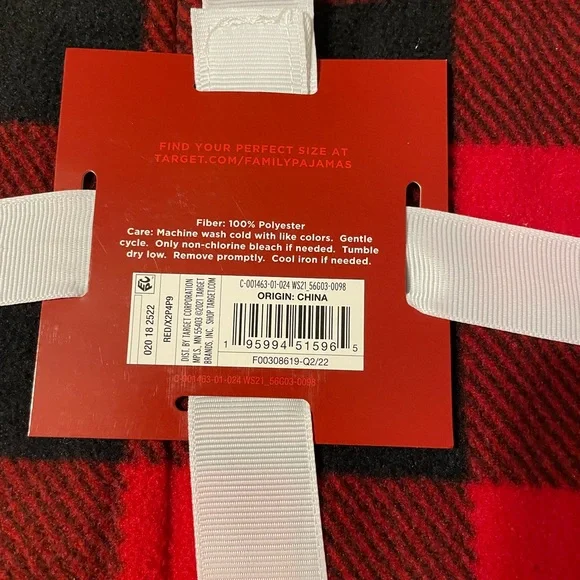 Christmas pjs 
 Buffalo Plaid Sleep ware Adult Robe - Picture 3 of 5